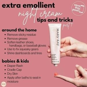 Mary Kay Extra Emollient Night Cream - Soft Pink